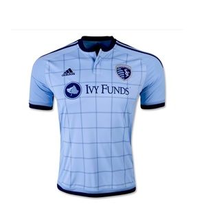 Authentic Kensas city Fc blue adidas Jersey